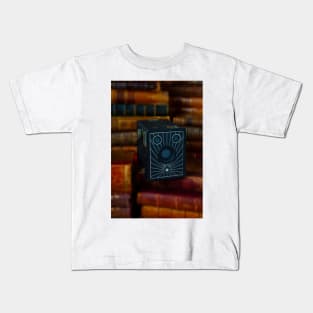 Old Camera On Vintage Books Kids T-Shirt